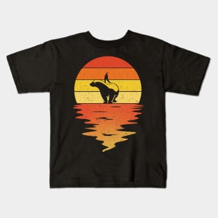 Honey Badger retro Kids T-Shirt